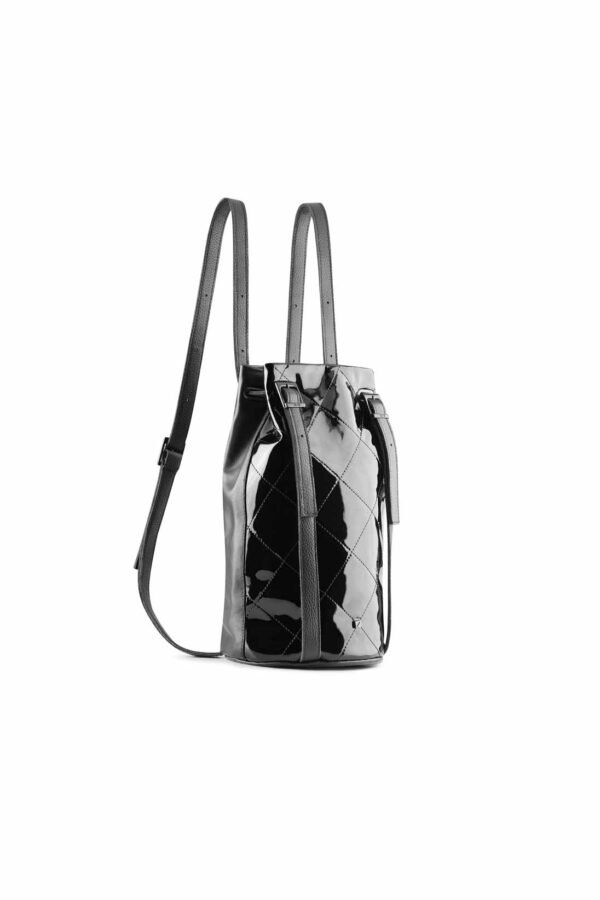 Drawstring Backpack Black